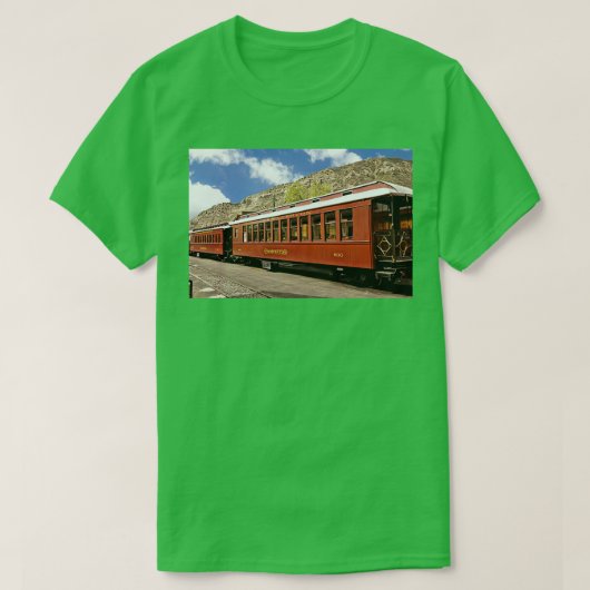 Spoorwegvervoer over de weg Durango en Silverton 1 T-shirt (Design voorkant)