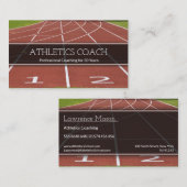 Spoorwijdte — Athletics Coach Visitekaartje (Voorkant / Achterkant)