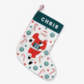 Spoorwijdte en veld kleine kerstsok (Voorkant (Hangend))