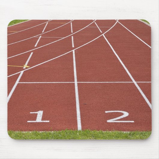 Spoorwijdte en veld muismat (Voorkant)