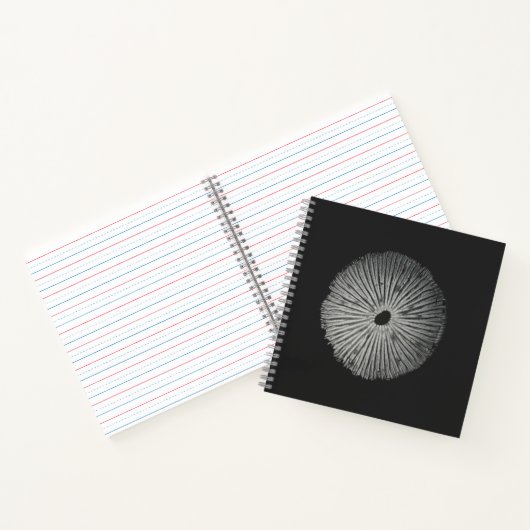 Spore Print Note-Kaart Notitieboek (Binnen)