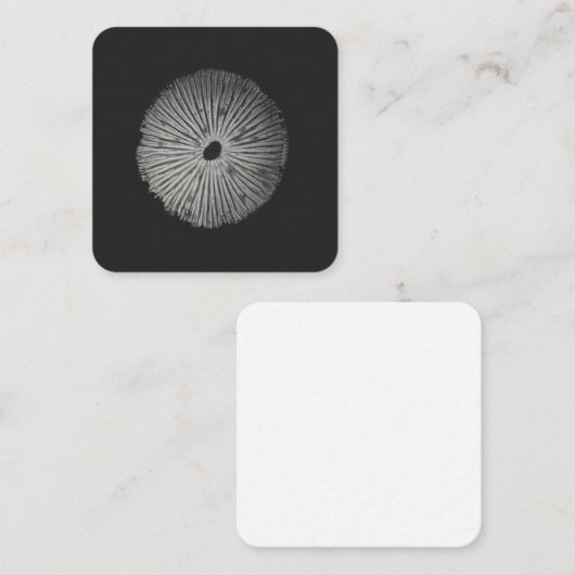 Spore Print Note-Kaart Notitiekaartje (Voorkant / Achterkant)