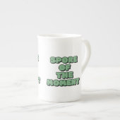 Spore van het moment porselein kop (Voorkant rechts)