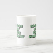 Spore van het moment porselein kop (Voorkant)