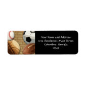 Sporen Al-Star, Basketball/Soccer/Football Etiket (Voorkant)
