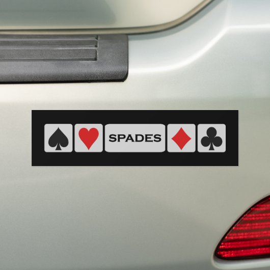 Sporen bumpersticker (Op auto)