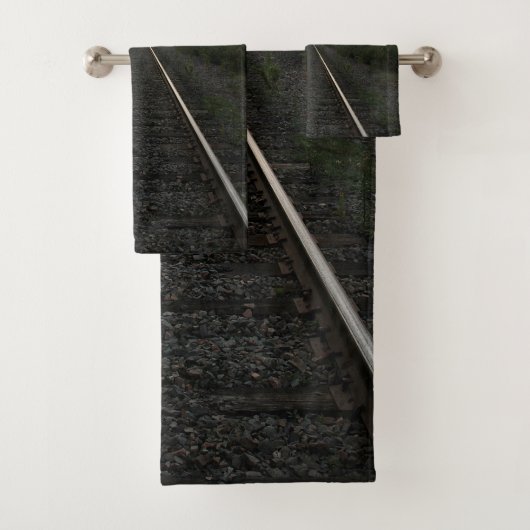 Sporen door de bomen bad handdoek (Insitu)