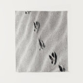 Sporen in de zand wandkleed (Voorkant)