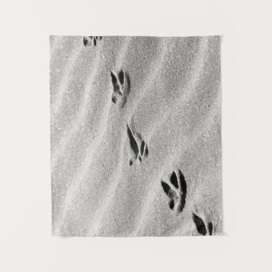 Sporen in de zand wandkleed (Voorkant)