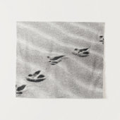 Sporen in de zand wandkleed (Voorkant (horizontaal))