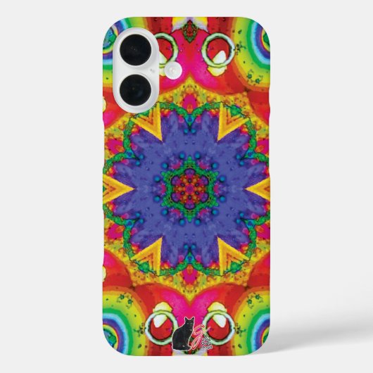 Sporen Kaleidoscoop Case-Mate iPhone Case (Achterkant)