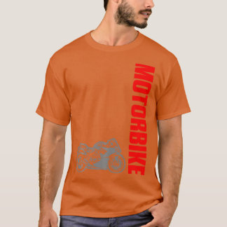 Sporen met racistische motorfiets met lange hoes 1 t-shirt
