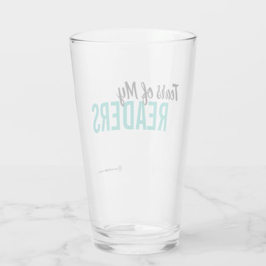 Sporen van mijn leesglas glas (Achterkant)