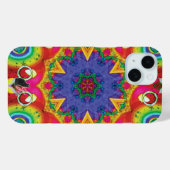 Spores Kaleidoscoop Case-Mate iPhone Case (Achterkant (horizontaal))