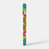 Spores Kaleidoscoop iPhone 15 Case (Linkerkant)