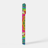 Spores Kaleidoscoop iPhone 15 Case (Rechterkant)