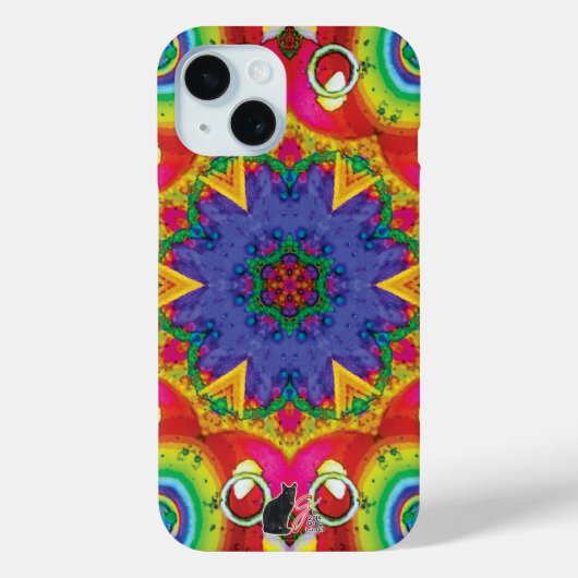 Spores Kaleidoscope Case-Mate iPhone Case (Achterkant)