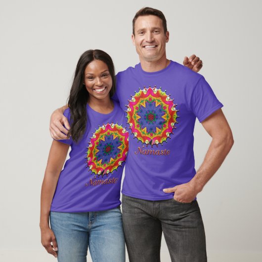 Spores Namaste Kaleidoscope T-shirt (Unisex)