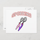 Sporing Briefkaart (Voorkant / Achterkant)