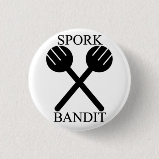 Spork Bandit Ronde Button 3,2 Cm (Voorkant)
