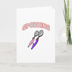sporking feestdagen kaart