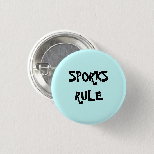 SPORKS RULE BUTTON (Voorkant /achterkant)