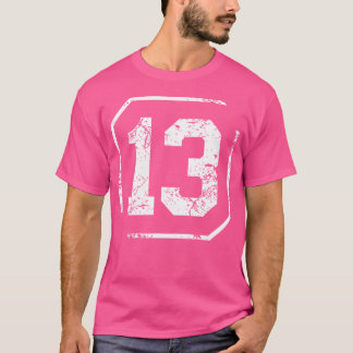 Sport 13 Jersey Team T Shirt Honkbal Hockey Bask