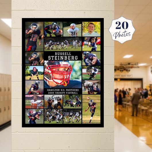 Sport 20 Foto Collage Poster