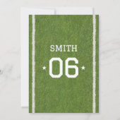 Sport 6e Verjaardag Feest Uitnodiging (Achterkant)