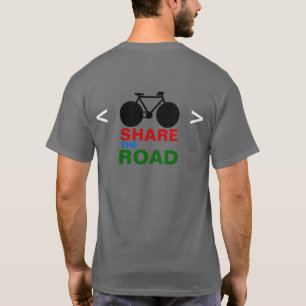 Sport Activisme Respect Fietsers T-shirt