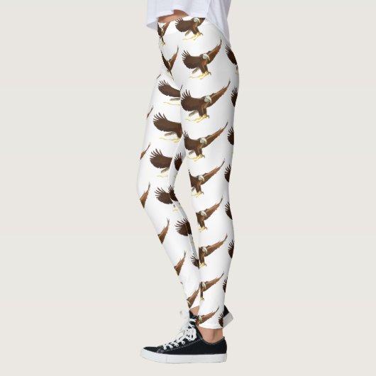 Sport adelaar vogel personaliseren Destiny's Leggings (Links)