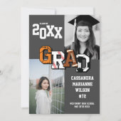 Sport Afstuderen Voetbal Basketball Football Invit Kaart (Voorkant)