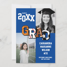 Sport Afstuderen Voetbal Football Kaart