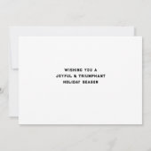 Sport Aftellen Kerstmis Kaarten (Achterkant)