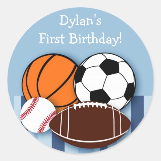 Sport All Star MVP Stickers Envelope Seals (Voorkant)