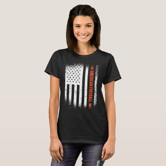 Sport - Amerikaans Football 4 T-shirt (Voorkant volledig)