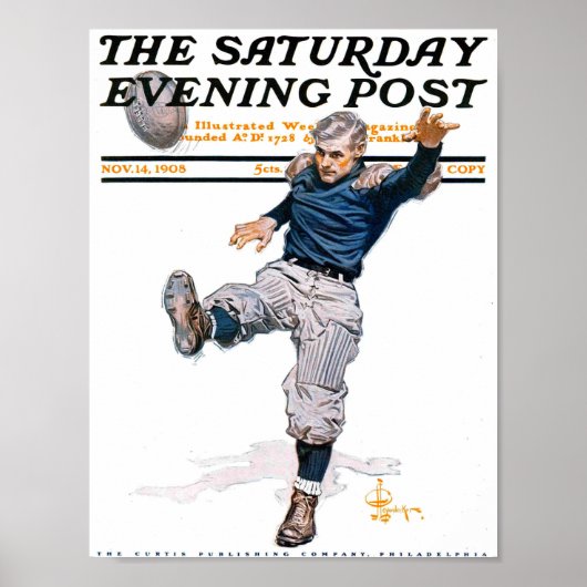 Sport - Amerikaans Football Poster (Voorkant)