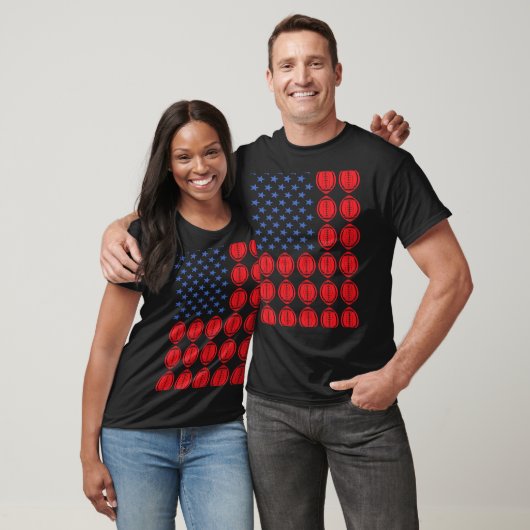 Sport - Amerikaanse vlag 2 T-shirt (Unisex)