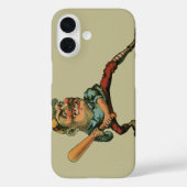 sport, Angry Baseball Player Batter Case-Mate iPhone Case (Achterkant)
