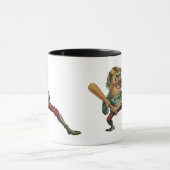 sport, Angry Baseball Player Batter Mok (Midden)