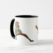 sport, Angry Baseball Player Batter Mok (Voorkant links)