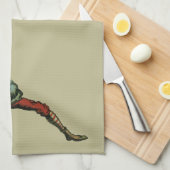 sport, Angry Baseball Player Batter Theedoek (Quarter Fold)