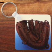  sport, Antiek leder, honkbalhandschoen Sleutelhanger (Voorkant)