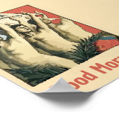 Sport, Arms-up Racers, voeg tekst toe, Poster (Hoek)