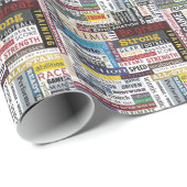 Sport, Atleet Cadeaupapier (Rol Hoek)