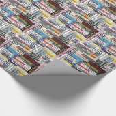 Sport, atlete cadeaupapier (Hoek)