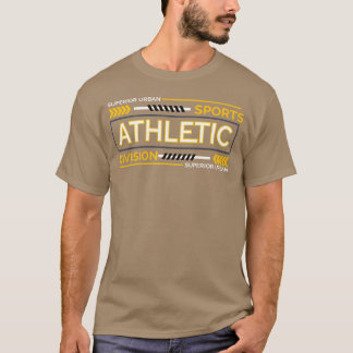 Sport atletiek divisie meisje vintage t-shirt