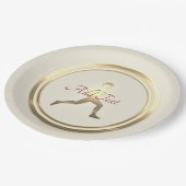 Sport Atletiek Jogger Marathon Hiker Papieren Bordje (Gekanteld)