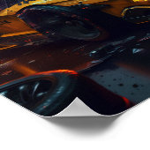 Sport auto Poster (Hoek)