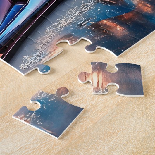 Sport auto spel puzzel (Zijkant)